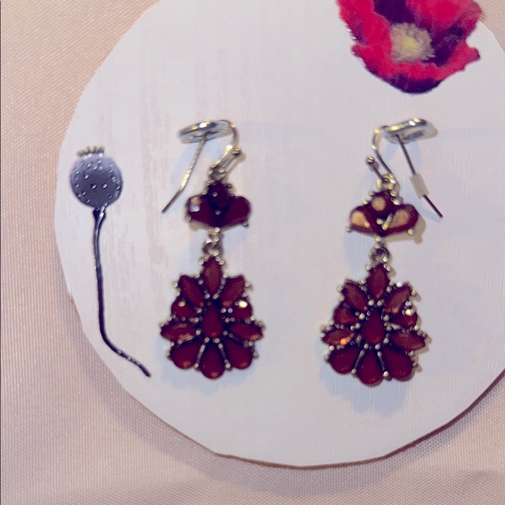 Banana Republic Floral Cluster Earrings